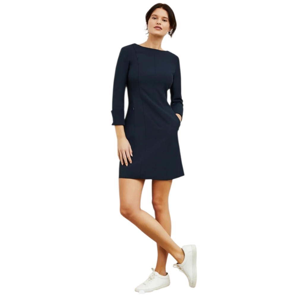 Mm Lafleur The Novara Dress Recycled Wondertex Office Business Professional Work
